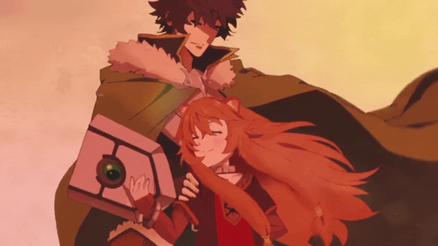 Naofumi and Raphtalia